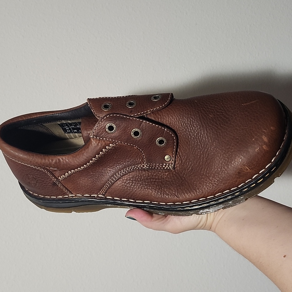 NEW Dr Martens Leather Lace Up Shoe, Brown